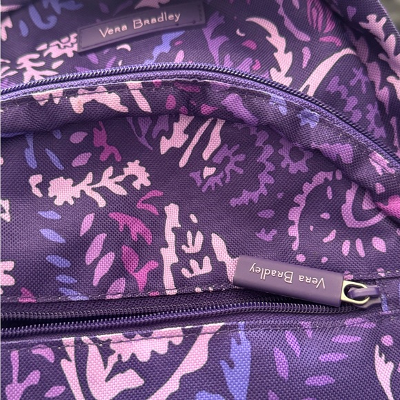 Vera Bradley 💜Purple Paisley Mini Backpack💜☮️ - Picture 3 of 7